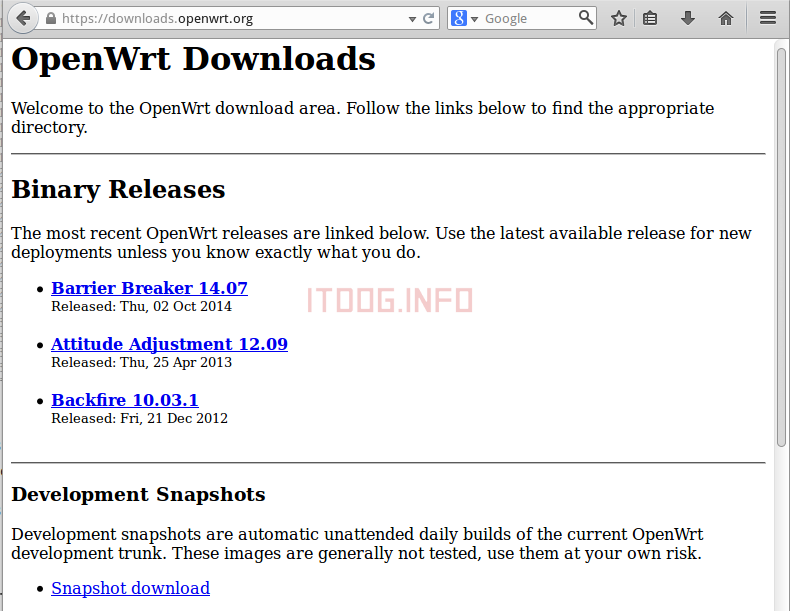 openwrt download